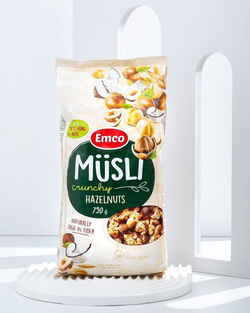 موسلي بالمكسرات 750ج Emco